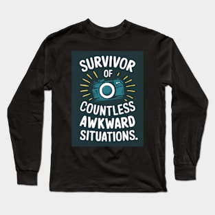 Survivor Of Countless Awkward Situations Long Sleeve T-Shirt